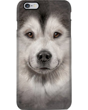 Load image into Gallery viewer, Lovely Phone Case Dog Face Gift For Alaskan Malamute Lovers Phone case
