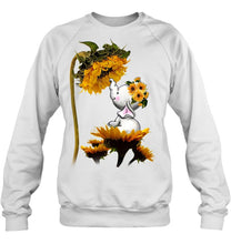 Load image into Gallery viewer, Elephant Sunflower Special Custom Design For Cute Girls Sweatshirt
