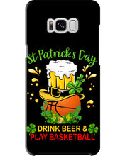 Load image into Gallery viewer, Basketball Drink Beer St Patrick's Day Gift For Basketball Lovers Phone case
