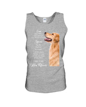 Load image into Gallery viewer, Golden Retriever I'm Your Friend Gift For Dog Lovers Unisex Tank Top
