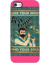 Load image into Gallery viewer, Lose Your Mind Find Your Soul Gift For Bartender Phone case

