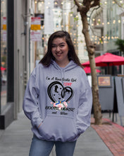 Load image into Gallery viewer, I'm A Nova Scotia Girl  Loves Boots Horse And Wine  For Personalized Nation Gift Hoodie
