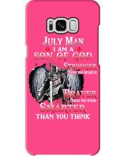 Load image into Gallery viewer, July Man Son Of God Birthday Meaningful Gift For Men Phone case
