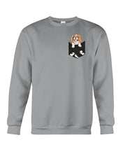 Load image into Gallery viewer, Cavalier King Charles Spaniel In Pocket - Dogs Lovers Gift Sweatshirt
