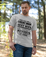 Load image into Gallery viewer, Gift For Husband I Have A Sexy Wife Guys Tee
