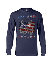 Load image into Gallery viewer, Eagle American Pride Spirit Of America Gift For American People Unisex Long Sleeve
