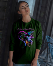 Load image into Gallery viewer, Hummingbirds Heart Shaped I Am A Simple Woman Gift For Mom Unisex Long Sleeve
