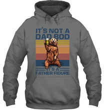 Load image into Gallery viewer, It's Not A Dad Bod It's A Father Figure Bear Hoodie
