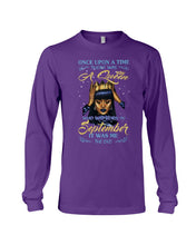 Load image into Gallery viewer, A Queen Was Born In October Birthday Meaningful Gift For Women Unisex Long Sleeve
