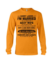 Load image into Gallery viewer, I'm Married To    June    Freaking Sexy Wife Trending For Birthday Gift Unisex Long Sleeve
