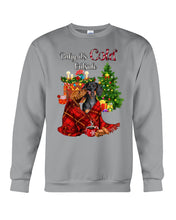 Load image into Gallery viewer, Dachshund Baby It's Cold Outside  Gift For Dog Lovers Sweatshirt
