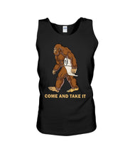 Load image into Gallery viewer, Bigfoot Come And Take It Simple Custom Design Unisex Tank Top
