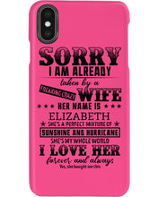 Load image into Gallery viewer, Gift For Husband I Love Here Forever And Always Phone case
