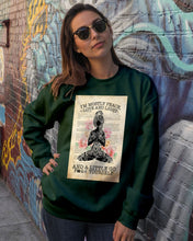 Load image into Gallery viewer, I'm Mostly Peace Love And Light Yoga Gift For Yoga Lovers Sweatshirt
