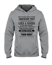 Load image into Gallery viewer, I'm Already Taken By January Freaking Awesome Man For Birthday Gift Hoodie
