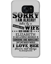 Load image into Gallery viewer, Gift For Husband I Love Here Forever And Always Phone case
