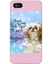 Load image into Gallery viewer, Angels And Shih Tzu Are Not Different Gift For Dog Lovers Phone case
