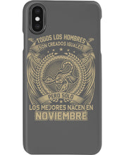 Load image into Gallery viewer, Los Mejores Nacen En Noviembre Gift For Men Phone case
