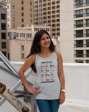 Load image into Gallery viewer, Born To Be Paleontologist Custom Design Gift For Kids Ladies Flowy Tank
