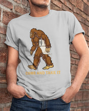 Load image into Gallery viewer, Bigfoot Come And Take It Simple Custom Design Guys Tee
