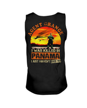 Load image into Gallery viewer, Agent Orange In Panama Historical Gifts Unisex Tank Top
