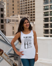 Load image into Gallery viewer, Giving For  Dad Let You Know You're Appreciated  Custom Design Ladies Flowy Tank
