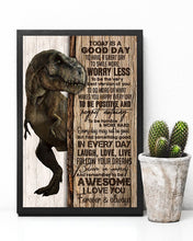 Load image into Gallery viewer, Laugh Love Live Remember To Be Awesome Custom Design Vertical Poster
