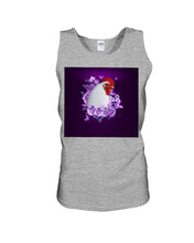 Load image into Gallery viewer, Chicken Floral Background  Special Custom Design Unisex Tank Top
