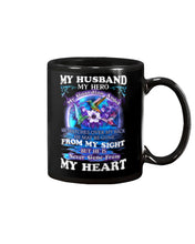 Load image into Gallery viewer, Hummingbird My Husband My Guardian Angel Gift For Angel Husband Mug
