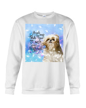 Load image into Gallery viewer, Angels And Shih Tzu Are Not Different Gift For Dog Lovers Sweatshirt
