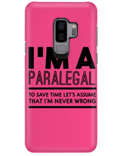 Load image into Gallery viewer, I'm A Paralegal   Special Unique  Custom Design Phone case
