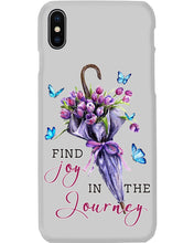 Load image into Gallery viewer, Butterflies Find Joy In The Journey Gift For Daughter Phone case
