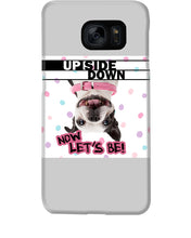 Load image into Gallery viewer, Boston Upside Down Now Let's Be Gift For Dog Lovers Phone case
