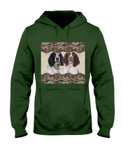 Load image into Gallery viewer, Lovley Phone Case Two Dogs Gift For English Springer Spaniel Lovers Hoodie
