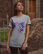 Load image into Gallery viewer, Hummingbirds Heart Shaped I Am A Simple Woman Gift For Mom Guys Tee
