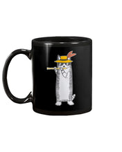 Load image into Gallery viewer, Cat Plays Flute Special Custom Design For Music Lovers Mug

