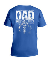 Load image into Gallery viewer, Daughter's Best Friend Son's Best Partner Birthday Gift For Dad Guys V-Neck
