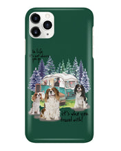 Load image into Gallery viewer, Cavalier King It's Who You Travel With Gift For Dog Lovers Phone case

