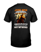 Load image into Gallery viewer, June Man You Know My Name Not My Sotry You See My Smile Trending Guys Tee
