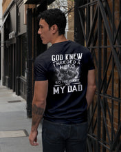 Load image into Gallery viewer, God Knew I Needed A Hero Gift For Dad Guys V-Neck
