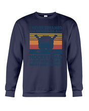 Load image into Gallery viewer, I Never Dreamed I Would Be A Hockey Dad Special Custom Design Sweatshirt
