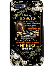 Load image into Gallery viewer, Lion Gift For  Papa You'll Always My Dad My Hero  Custom Design Phone case
