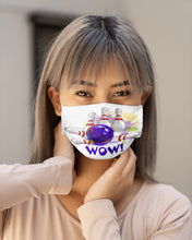 Load image into Gallery viewer, Bowling Wow Color Gift For Bowling Lovers Cloth Face Mask

