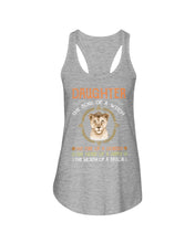 Load image into Gallery viewer, Daughter The Soul Of Witch The Fire Of Lioness Ladies Flowy Tank
