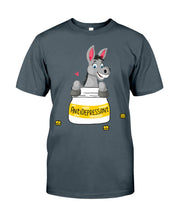 Load image into Gallery viewer, Funny Donkey Anti Depressant Meaning Gift For Women Guys Tee
