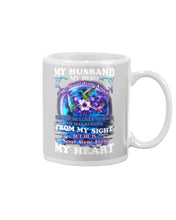 Load image into Gallery viewer, Hummingbird My Husband My Guardian Angel Gift For Angel Husband Mug
