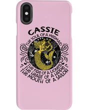 Load image into Gallery viewer, Gift For Cassie Girl The Soul Of A Mermaid Phone case
