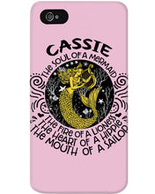 Load image into Gallery viewer, Gift For Cassie Girl The Soul Of A Mermaid Phone case
