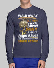 Load image into Gallery viewer, I Am A May Grumpy Old Man Custom Design For Birthday Gift Unisex Long Sleeve
