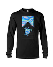 Load image into Gallery viewer, Magical Blue Turtle Pattern Gift For Turtle Lovers Unisex Long Sleeve
